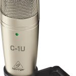Behringer C-1U Studio Condensor Microphone, Compatible with PC and Mac